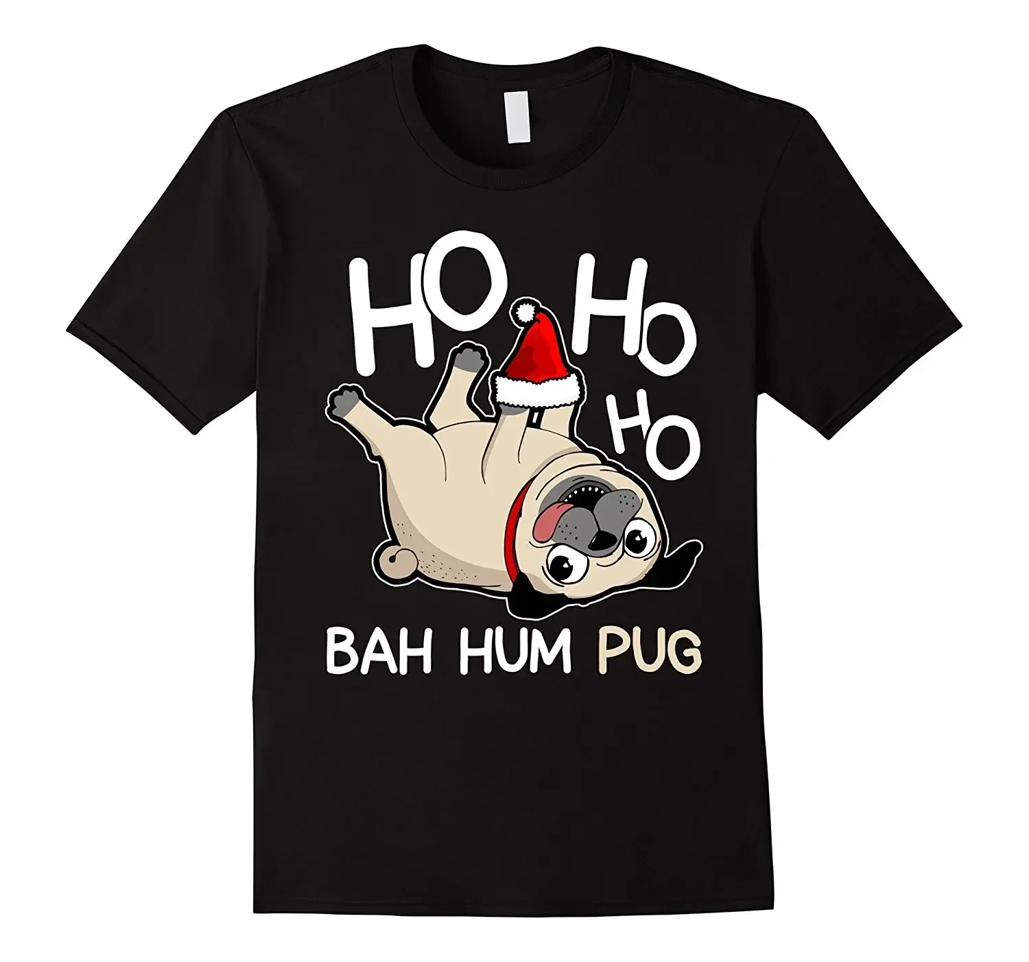 Bah Hum Pug Забавная подарочная футболка для любителей собак из 100% хлопка с круглым вырезом, летняя повседневная мужская футболка с короткими рукавами, размер S-3XL
Bah Hum Pug Забавная подарочная футболка для любителей собак из 100% хлопка с круглым вырезом, летняя повседневная мужская футболка с короткими рукавами, размер S-3XL