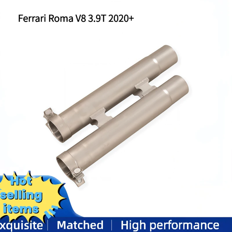 Custom Stainless Steel Exhaust H Pipe for Ferrari Roma V8 3.9T 2020+ Exhaust Pipes Middle Pipe Upgrade Car Sound Wave
Custom Stainless Steel Exhaust H Pipe for Ferrari Roma V8 3.9T 2020+ Exhaust Pipes Middle Pipe Upgrade Car Sound Wave