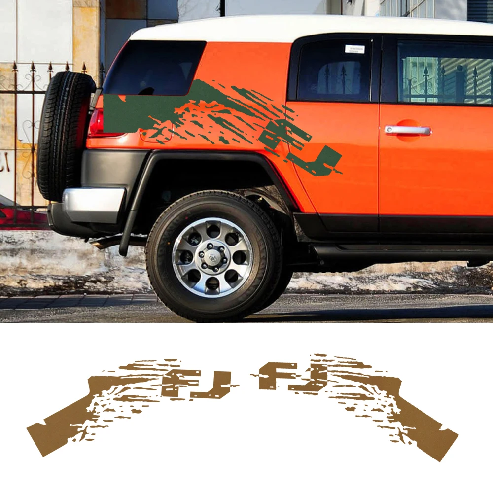 For Toyota FJ Cruiser Off Road Cool Styling 2PCS Car Door Side Stickers Vinyl Film Decal Body Decoration Auto Tuning Accessories
For Toyota FJ Cruiser Off Road Cool Styling 2PCS Car Door Side Stickers Vinyl Film Decal Body Decoration Auto Tuning Accessories