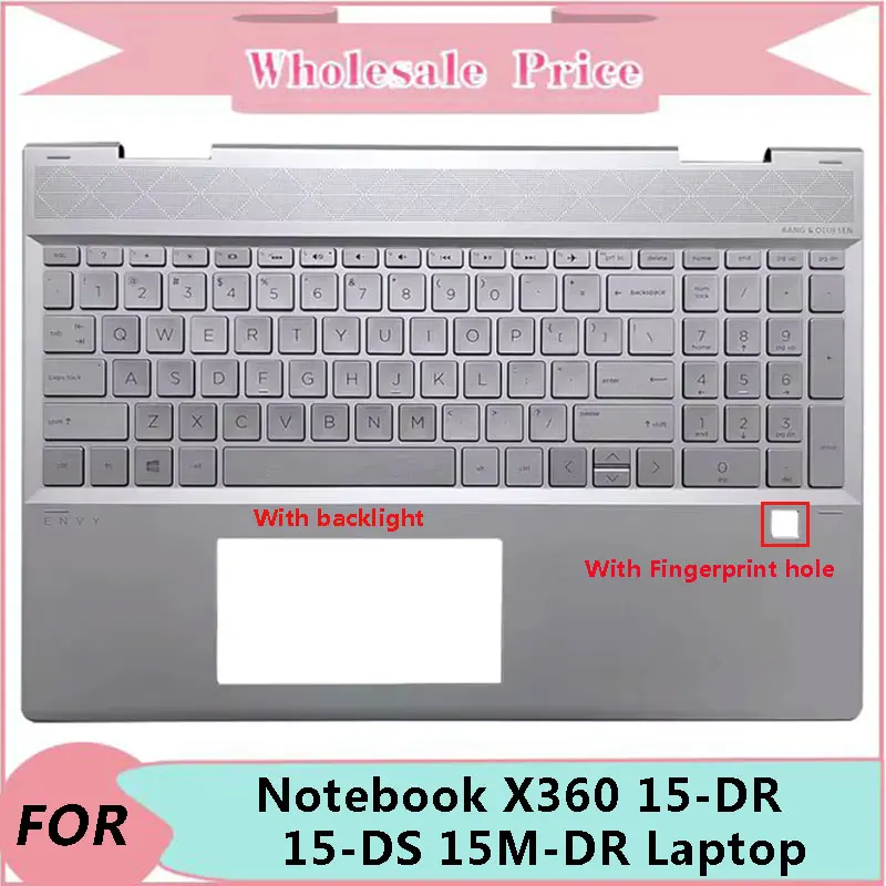Новинка, оригинал, для ноутбука HP X360 15-DR 15-DS 15m-DR, подставка для ноутбука, клавиатура, английская версия, верхняя крышка
Новинка, оригинал, для ноутбука HP X360 15-DR 15-DS 15m-DR, подставка для ноутбука, клавиатура, английская версия, верхняя крышка