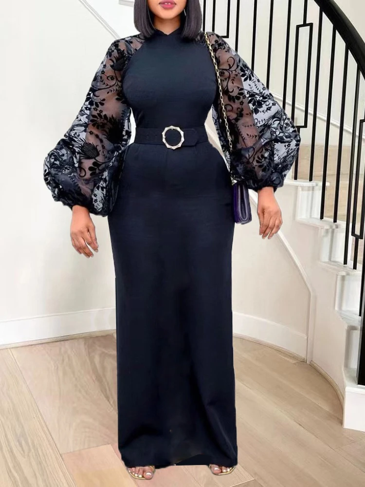 Black Long Dresses for Women Long See Through Sleeve High Waist Elegant Ladies Evening Cocktail Event Birthday Party Outfits 4XL
Black Long Dresses for Women Long See Through Sleeve High Waist Elegant Ladies Evening Cocktail Event Birthday Party Outfits 4XL