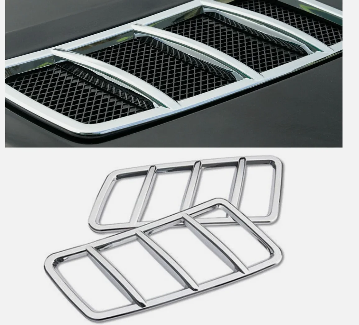 Pair Front Hood Vent Cover Chrome Air Grille Fit For Mercedes W166 ML GL GLE GLS - Best Value Car Parts
Pair Front Hood Vent Cover Chrome Air Grille Fit For Mercedes W166 ML GL GLE GLS - Best Value Car Parts