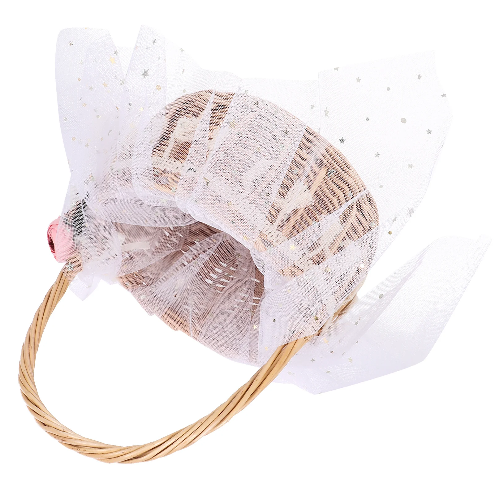 Hand Woven Wicker Basket with Handle Multi-Use Decorative Flower Basket for Gifting and Home Organization Gift Baskets
Hand Woven Wicker Basket with Handle Multi-Use Decorative Flower Basket for Gifting and Home Organization Gift Baskets