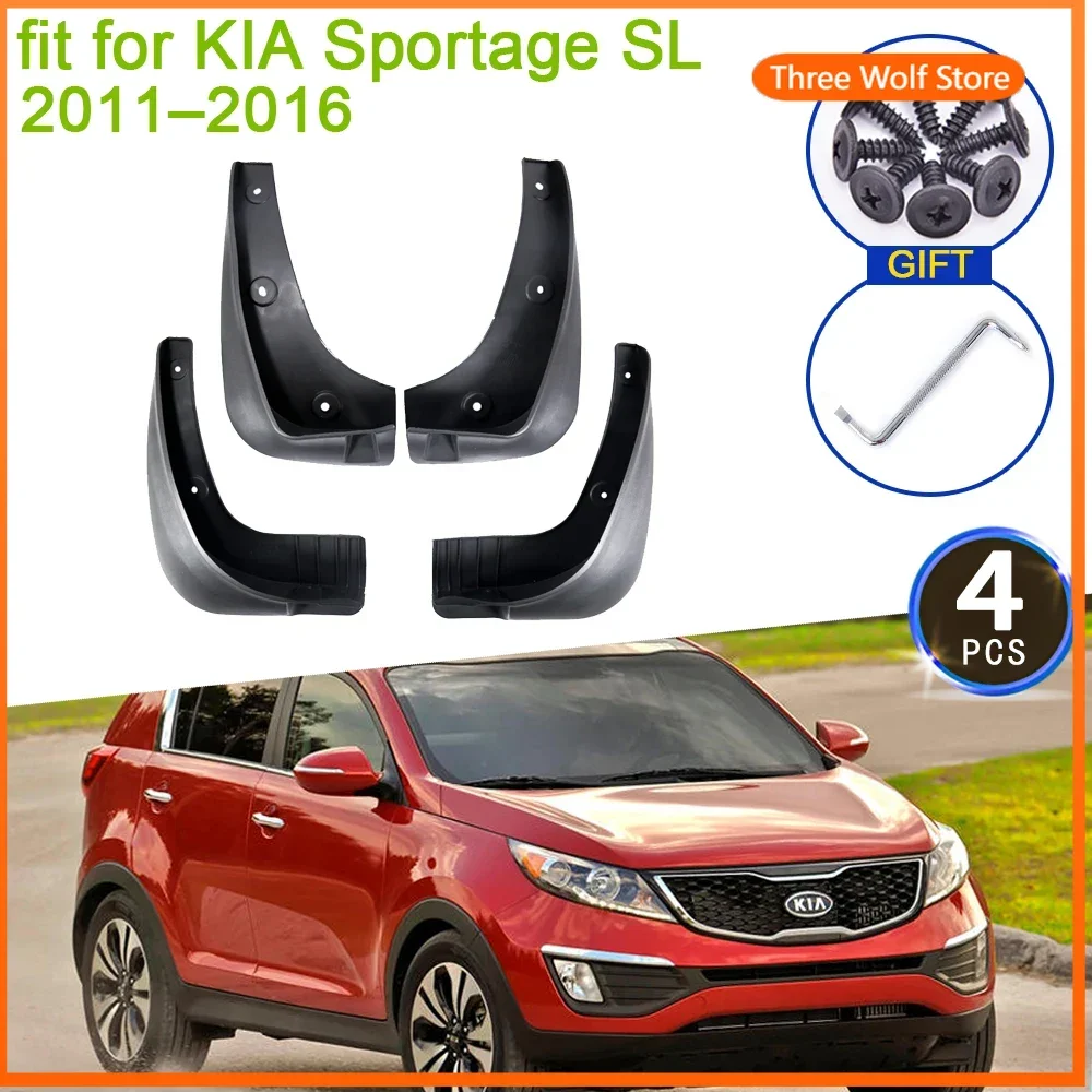 4x for KIA Sportage SL 2011 2012 2013 2014 2015 2016 Mud Flaps Mudguards Splash Guards Front Rear Wheel Fender Flare Accessories
4x for KIA Sportage SL 2011 2012 2013 2014 2015 2016 Mud Flaps Mudguards Splash Guards Front Rear Wheel Fender Flare Accessories