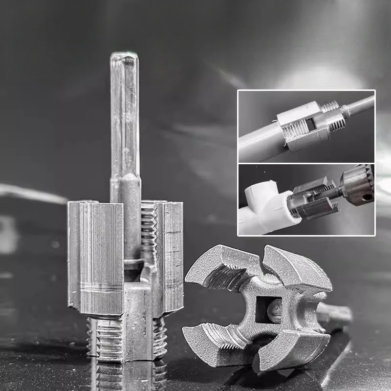 2025New 4/6 Inch Universal Pipe Inside/Outside Threading Drill Bit Drill Compatible PPR/PPE Pipes Pipe Processing Equipment Tool
2025New 4/6 Inch Universal Pipe Inside/Outside Threading Drill Bit Drill Compatible PPR/PPE Pipes Pipe Processing Equipment Tool