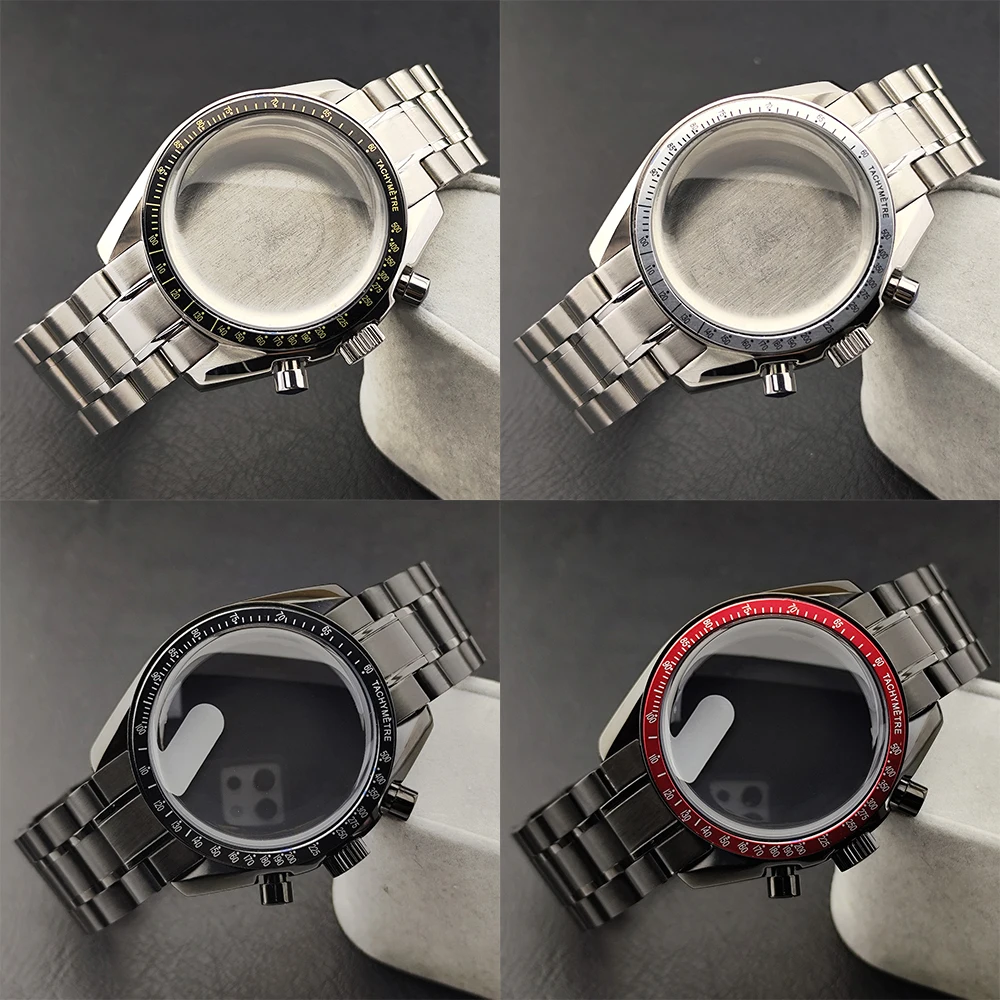 silver/black 39.7mm vk63 case stainless steel watch with lunar back cover FIT VK63 movement fit 20mm strap watch box accessories
silver/black 39.7mm vk63 case stainless steel watch with lunar back cover FIT VK63 movement fit 20mm strap watch box accessories