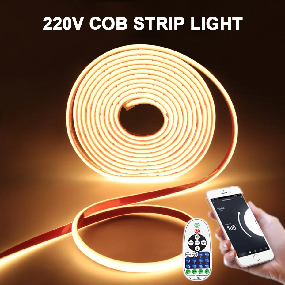 220 В COB светодиодная лента 288 светодиодов/м Tuya Wi-Fi светодиодная лента клейкая умная лента COB пульт дистанционного управления для наружного освещения украшения
220 В COB светодиодная лента 288 светодиодов/м Tuya Wi-Fi светодиодная лента клейкая умная лента COB пульт дистанционного управления для наружного освещения украшения