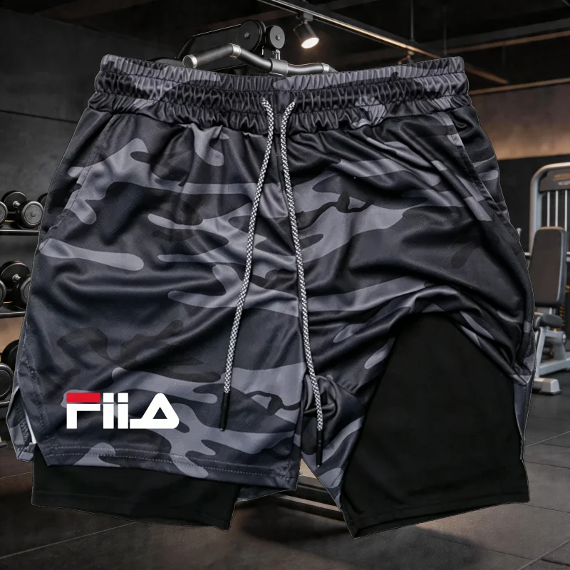 Summer men's 2-in-1 sports shorts breathable and casual quick drying double-layer shorts summer running sports underwear M-3XL
Summer men's 2-in-1 sports shorts breathable and casual quick drying double-layer shorts summer running sports underwear M-3XL