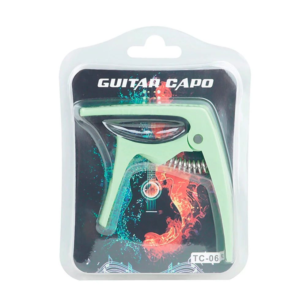 Guitar Capo Universal Clip For Acoustic Electric Guitar Ukulele Adjustable Tension Tuner Sturdy Abs Portable Fashion Color
Guitar Capo Universal Clip For Acoustic Electric Guitar Ukulele Adjustable Tension Tuner Sturdy Abs Portable Fashion Color