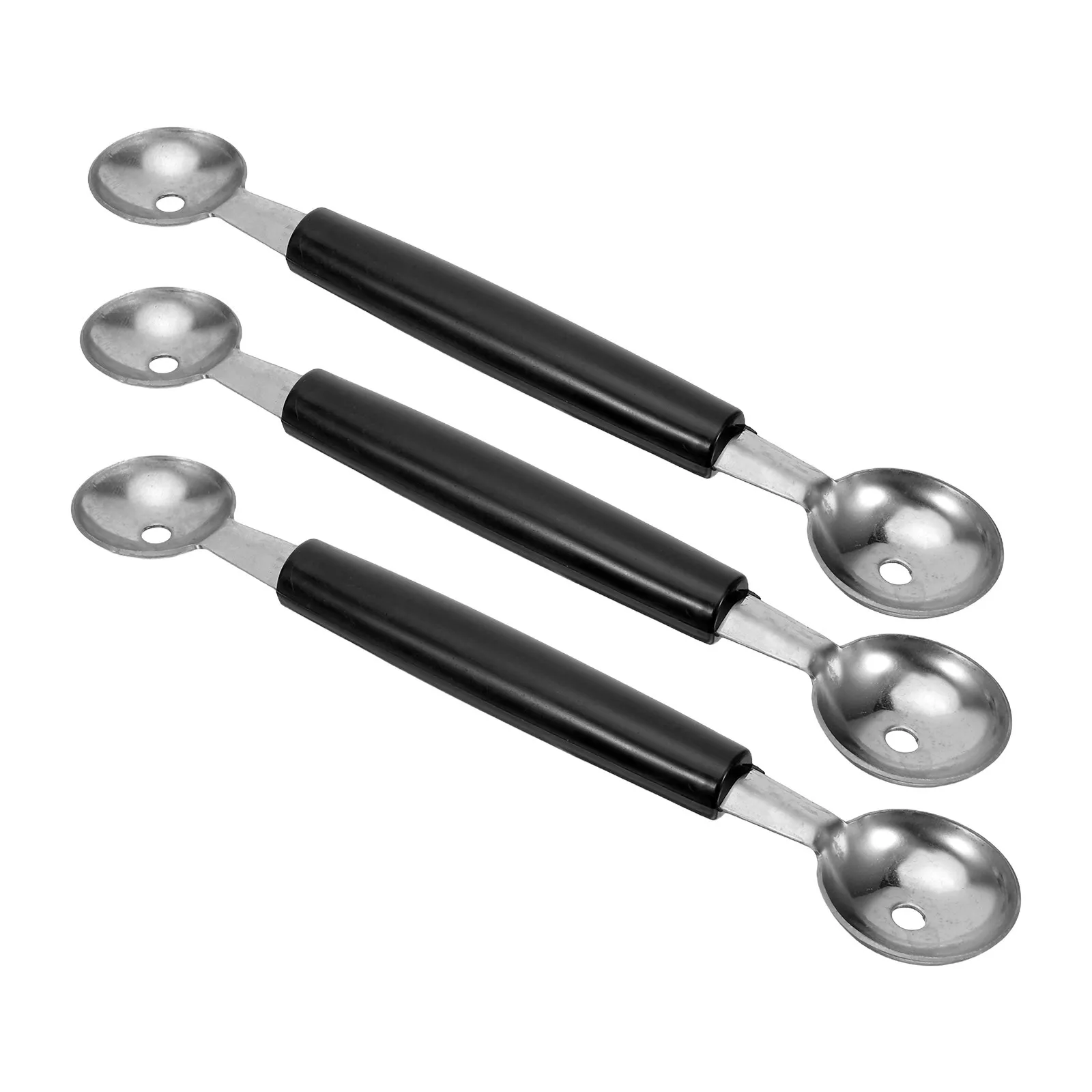 3Pcs Dual-Headed Stainless Steel Melon Baller Scoop Set for Watermelon Ice Cream Meatballs Fruit Platters Picnic Bbq Kitchen Use
3Pcs Dual-Headed Stainless Steel Melon Baller Scoop Set for Watermelon Ice Cream Meatballs Fruit Platters Picnic Bbq Kitchen Use