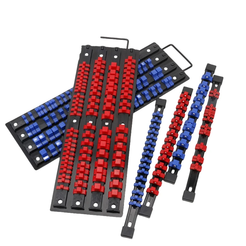 360° Swivel ABS Socket Organizer 1/4Inch 3/8Inch 1/2Inch Premium Quality Socket Clip Rail Holder socket organizer tools
360° Swivel ABS Socket Organizer 1/4Inch 3/8Inch 1/2Inch Premium Quality Socket Clip Rail Holder socket organizer tools