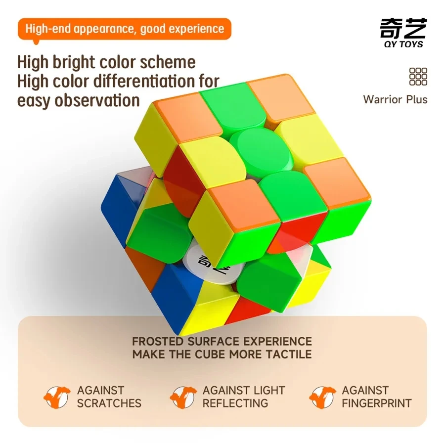 188MM Cube QiYi Warrior Plus 18.8 cm Super Big 3x3x3 Cube Magic Puzzle 3x3 Cubo Magico Professional Educational Toy for Gift
188MM Cube QiYi Warrior Plus 18.8 cm Super Big 3x3x3 Cube Magic Puzzle 3x3 Cubo Magico Professional Educational Toy for Gift