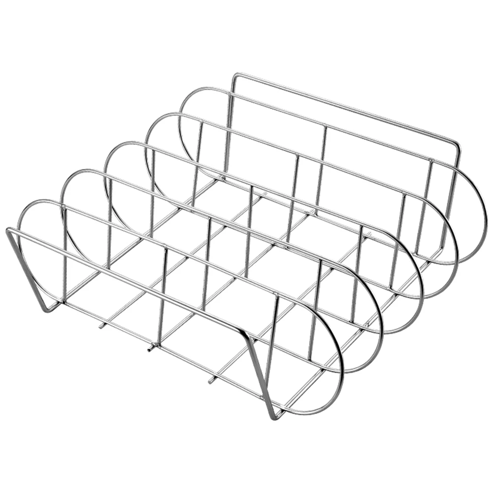 Stainless Steel Bbq Rib Rack Grilling Roast Holder Heavy Duty Grill Rack For Oven Gas Charcoal Grills Ergonomic Design Durable
Stainless Steel Bbq Rib Rack Grilling Roast Holder Heavy Duty Grill Rack For Oven Gas Charcoal Grills Ergonomic Design Durable