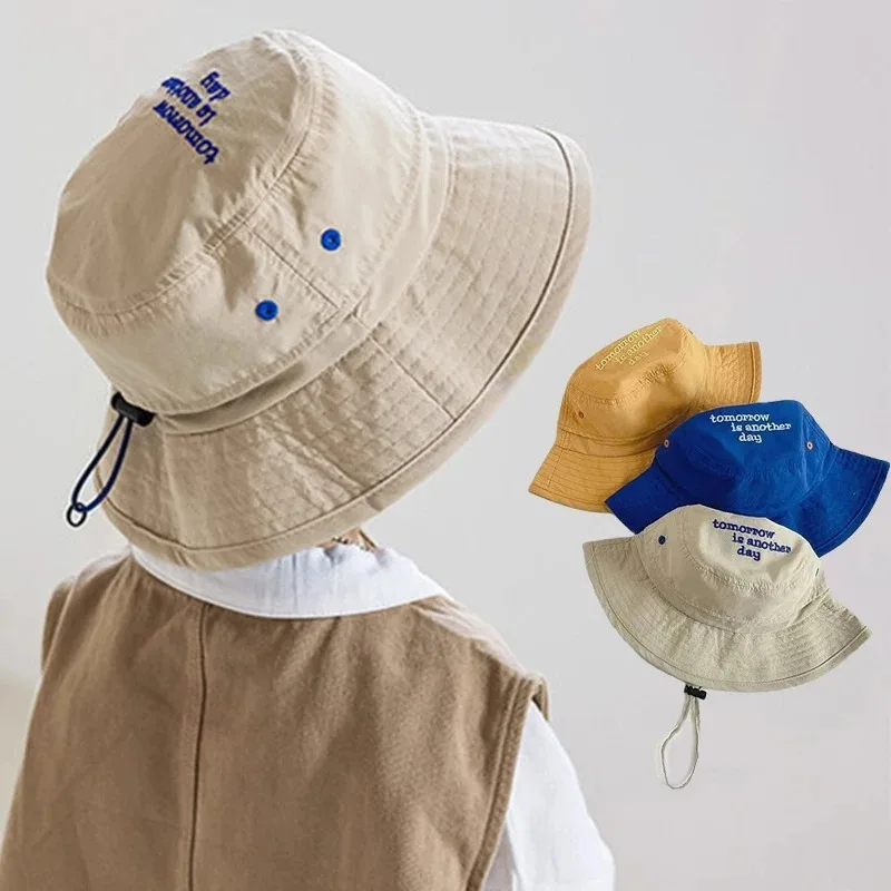 Summer Quick-Dry Baby Children Bucket Hat Solid Color Letter Kids Fisherman Hat Outdoor Travel Beach UV Protection Kids Sun Cap 
Summer Quick-Dry Baby Children Bucket Hat Solid Color Letter Kids Fisherman Hat Outdoor Travel Beach UV Protection Kids Sun Cap