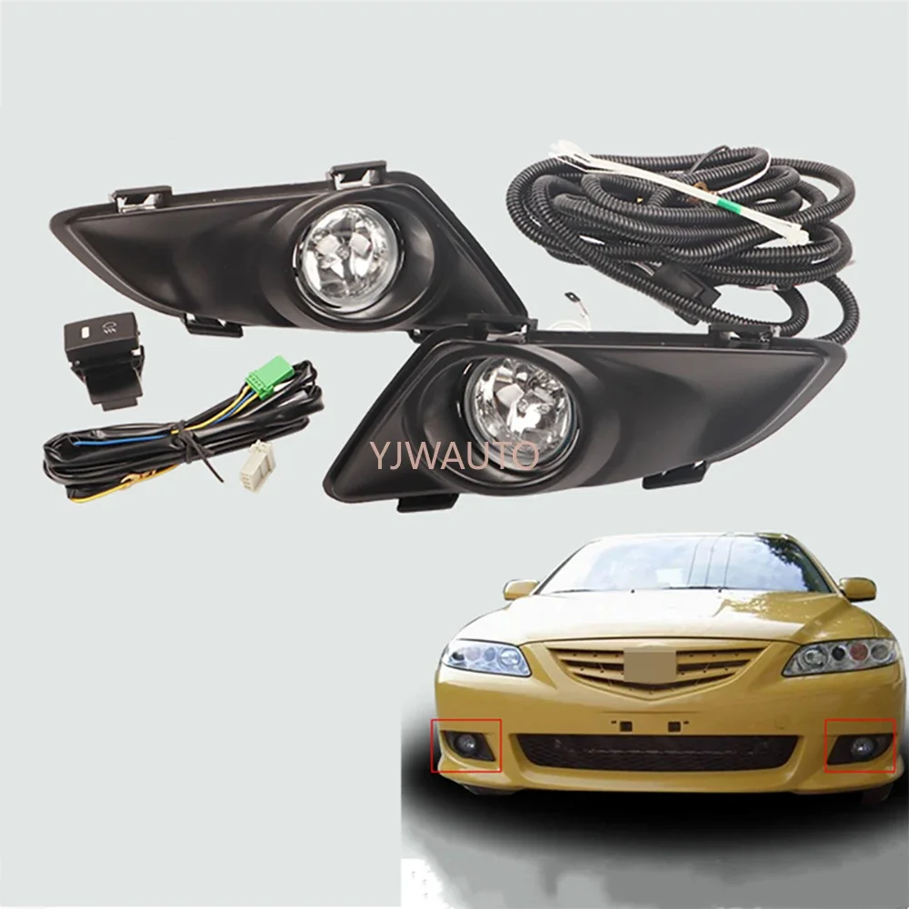 Для Mazda 6 M6 2003 2004 2005 противотуманные фары автомобиля противотуманные фары авто сигнальная лампа передний бампер решетка противотуманные фары в сборе
Для Mazda 6 M6 2003 2004 2005 противотуманные фары автомобиля противотуманные фары авто сигнальная лампа передний бампер решетка противотуманные фары в сборе