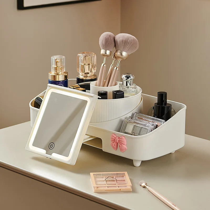 Роскошный органайзер для косметики, ящик для хранения косметики с зеркалом, встроенный туалетный столик, полка для косметики, шкаф для хранения помады, коробка
Роскошный органайзер для косметики, ящик для хранения косметики с зеркалом, встроенный туалетный столик, полка для косметики, шкаф для хранения помады, коробка