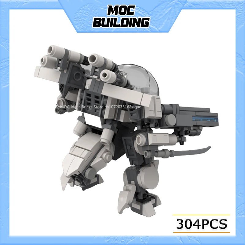 MOC Building Blocks Military War Game Series Armed Robot Model DIY Assemble Bricks Creative Toys Collection Display Xmas Gifts
MOC Building Blocks Military War Game Series Armed Robot Model DIY Assemble Bricks Creative Toys Collection Display Xmas Gifts
