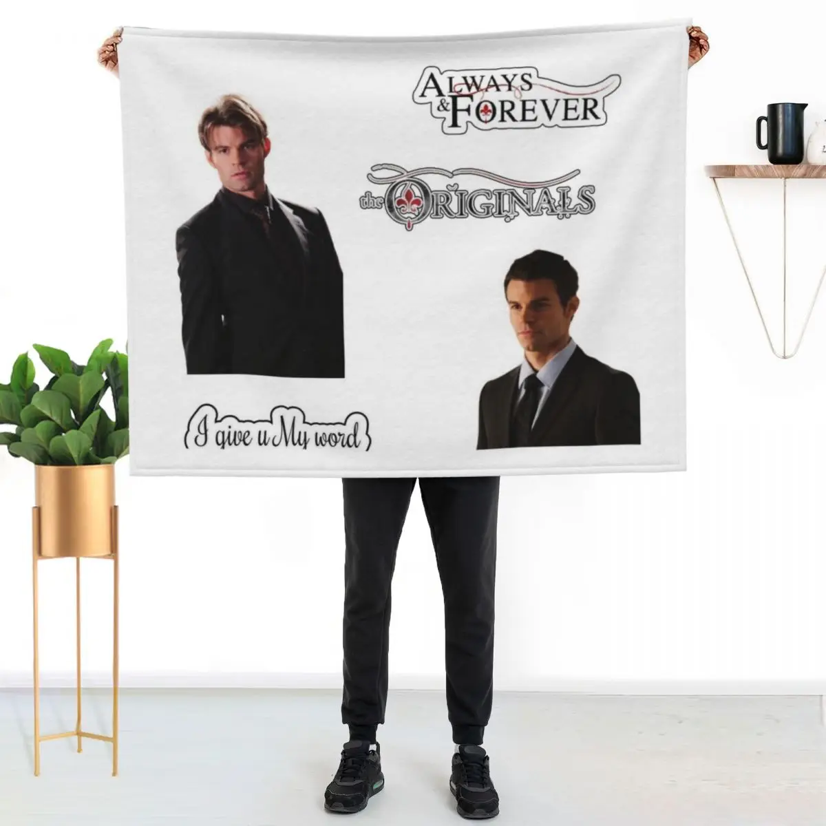 Elijah Throw Blanket Soft Plush Blanket as Housewarming Gift
Elijah Throw Blanket Soft Plush Blanket as Housewarming Gift