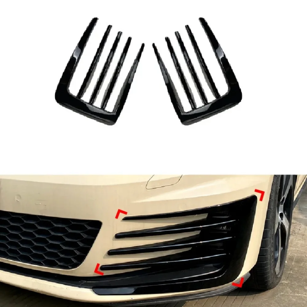 Front bumper fog lamp decorative cover For VOLKSWAGEN golf mk 7 gti 2013-2016 
Front bumper fog lamp decorative cover For VOLKSWAGEN golf mk 7 gti 2013-2016