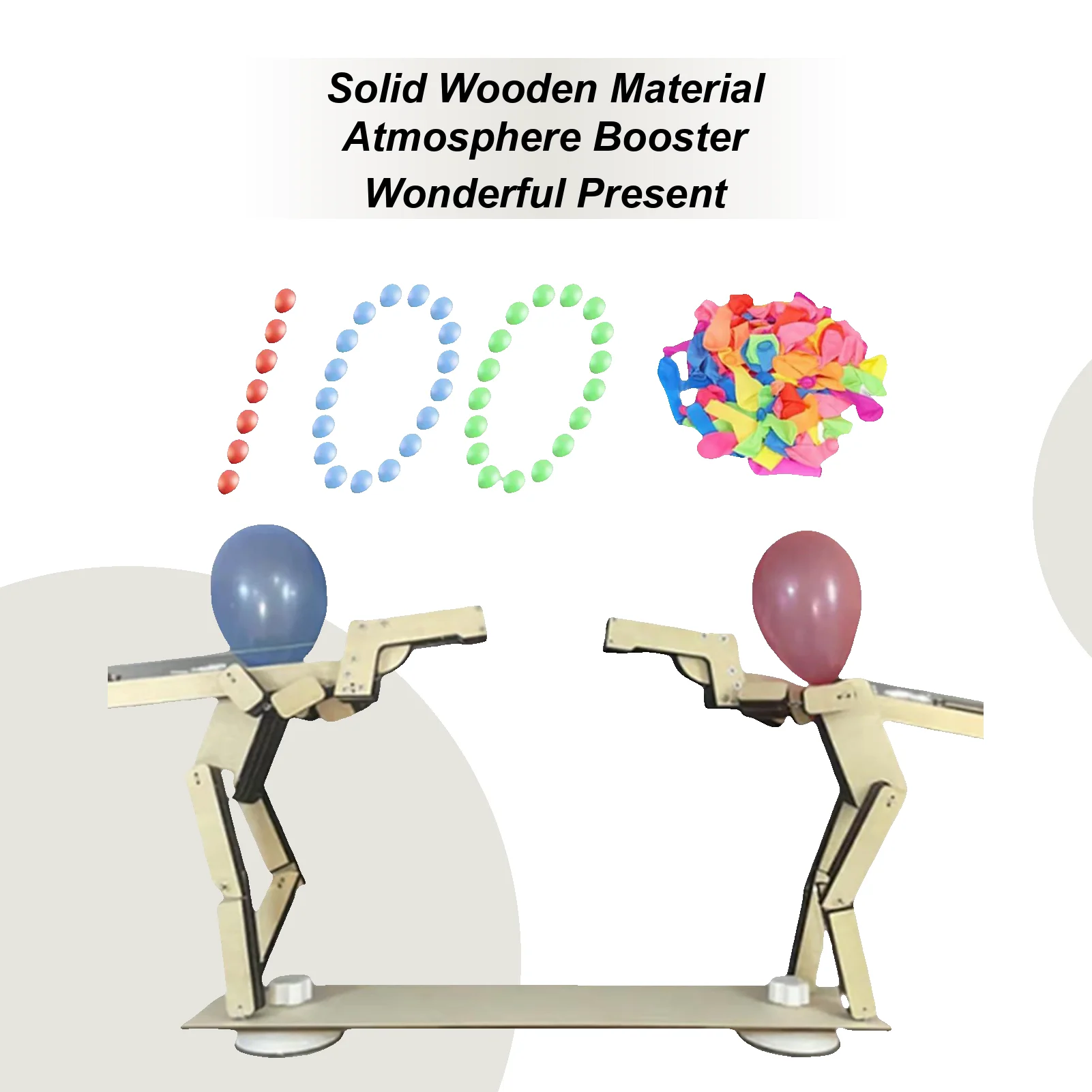 Игра «Удар воздушным шаром», кукольная боевая настольная игра ручной работы, забавная интерактивная деревянная игрушка с 100 воздушными шарами для гостиной 2 игроков
Игра «Удар воздушным шаром», кукольная боевая настольная игра ручной работы, забавная интерактивная деревянная игрушка с 100 воздушными шарами для гостиной 2 игроков