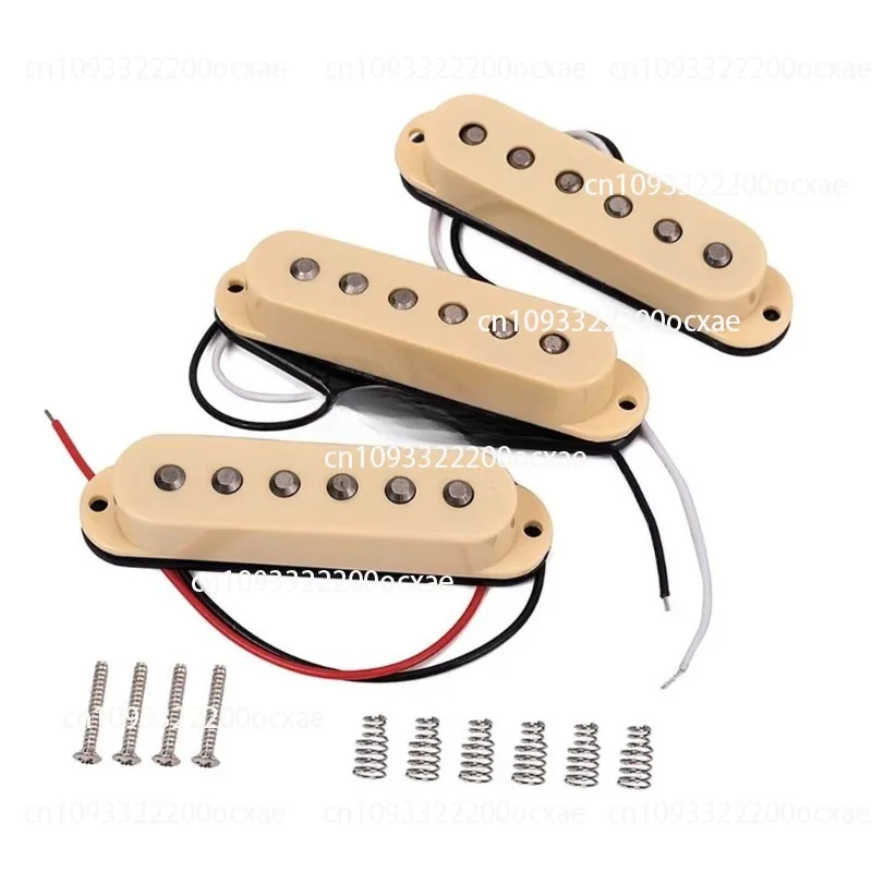 Electric Guitar Three-pickup Set 48/50/52mm Electric Guitar Single Coil Pickup
Electric Guitar Three-pickup Set 48/50/52mm Electric Guitar Single Coil Pickup