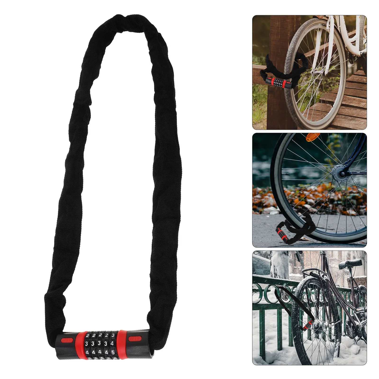 Bicycle Carbon Steel Cable For Bike Motorcycle Car Outdoor Security Portable Chain Lock With Keys Anti-Theft
Bicycle Carbon Steel Cable For Bike Motorcycle Car Outdoor Security Portable Chain Lock With Keys Anti-Theft