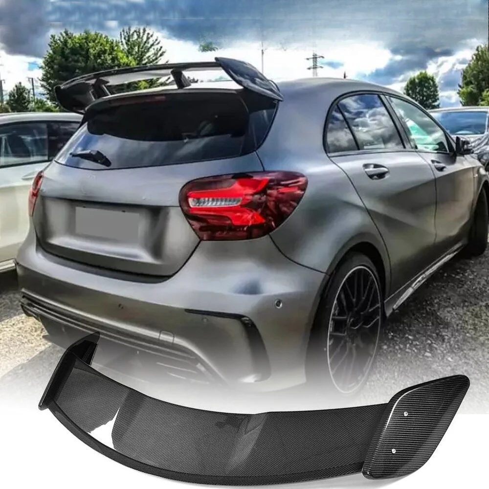 For Benz A Class A45 W176 A200 A250 REAL CARBON Rear Roof Spoiler Top Wing
For Benz A Class A45 W176 A200 A250 REAL CARBON Rear Roof Spoiler Top Wing