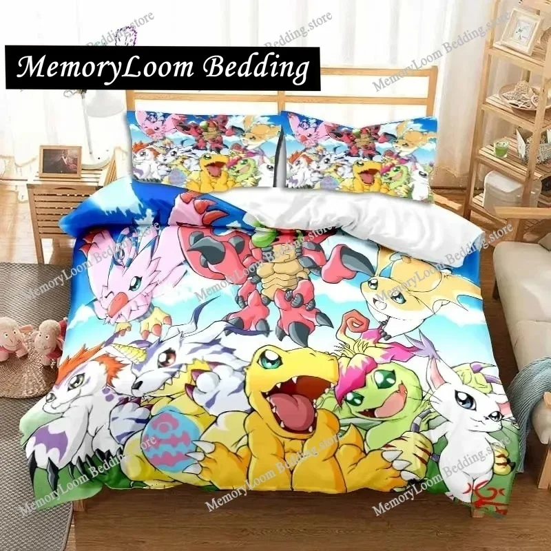 Digimon Anime Bedding Set Single Twin Full Queen King Size Bed Set Adult Kid Bedroom Adventure Monster Cartoon Bedding Gift
Digimon Anime Bedding Set Single Twin Full Queen King Size Bed Set Adult Kid Bedroom Adventure Monster Cartoon Bedding Gift