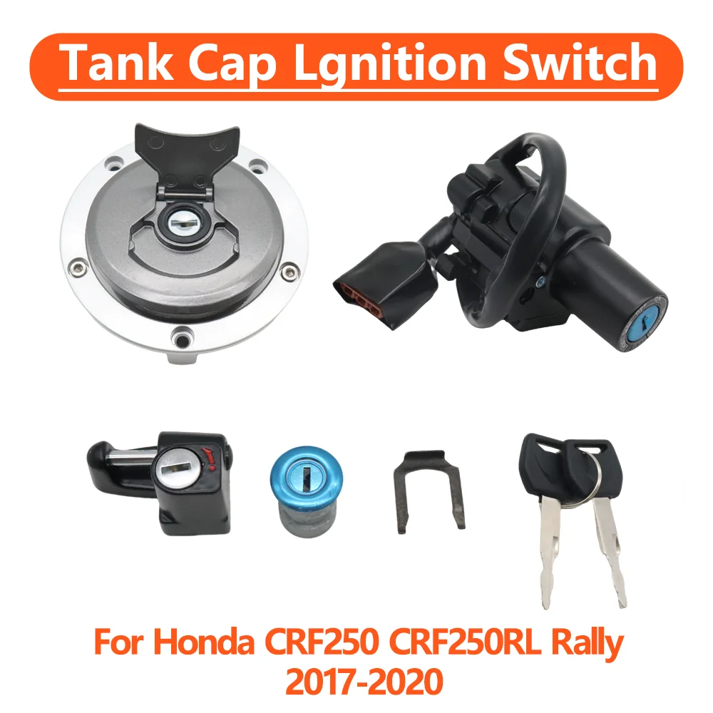For Honda CRF250 CRF250RL CRF 250 RL 250RL Rally 2017-2020 Motorcycle Ignition Switch Fuel Gas Cap Seat Lock Key Set Accessories
For Honda CRF250 CRF250RL CRF 250 RL 250RL Rally 2017-2020 Motorcycle Ignition Switch Fuel Gas Cap Seat Lock Key Set Accessories
