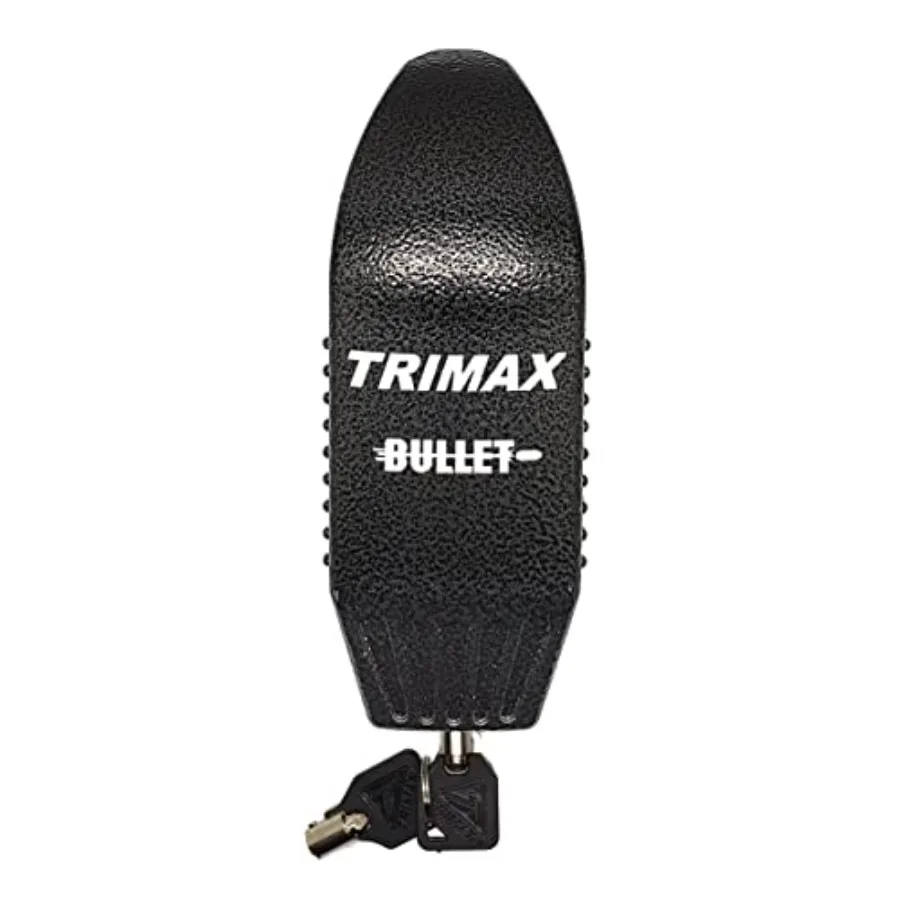 Trailer door lock for universal fit applications, zinc-plated steel construction, black finish, features internal shackle and b
Trailer door lock for universal fit applications, zinc-plated steel construction, black finish, features internal shackle and b