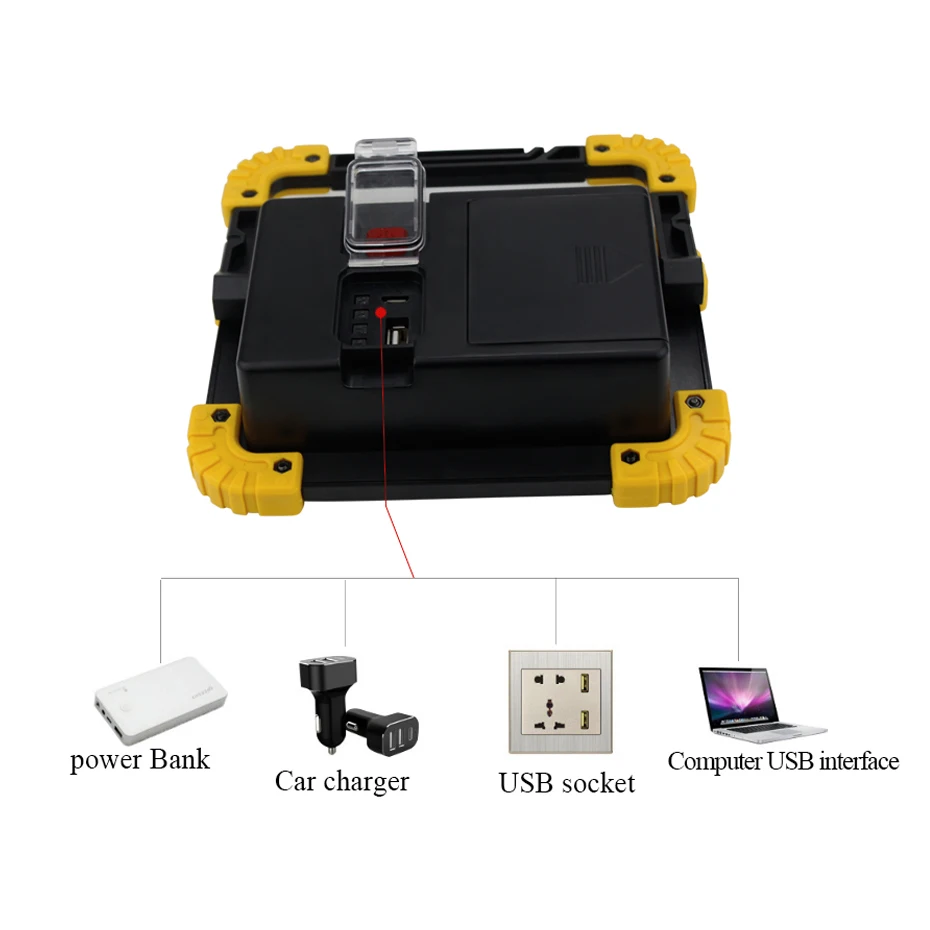 Rechargeable LED Work Light COB Emergency Camping Hiking Fishing BBQ Car Repair SOS Brightness Adjustable Outdoor Activities Led
Rechargeable LED Work Light COB Emergency Camping Hiking Fishing BBQ Car Repair SOS Brightness Adjustable Outdoor Activities Led