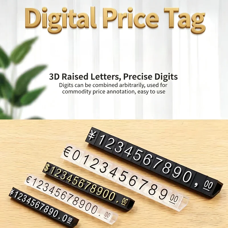30 Strips 3x5mm Mini Plastic Adjustable Number Price Cube Tags Price Label Holder Dollar Eur Digital Price Tags
30 Strips 3x5mm Mini Plastic Adjustable Number Price Cube Tags Price Label Holder Dollar Eur Digital Price Tags