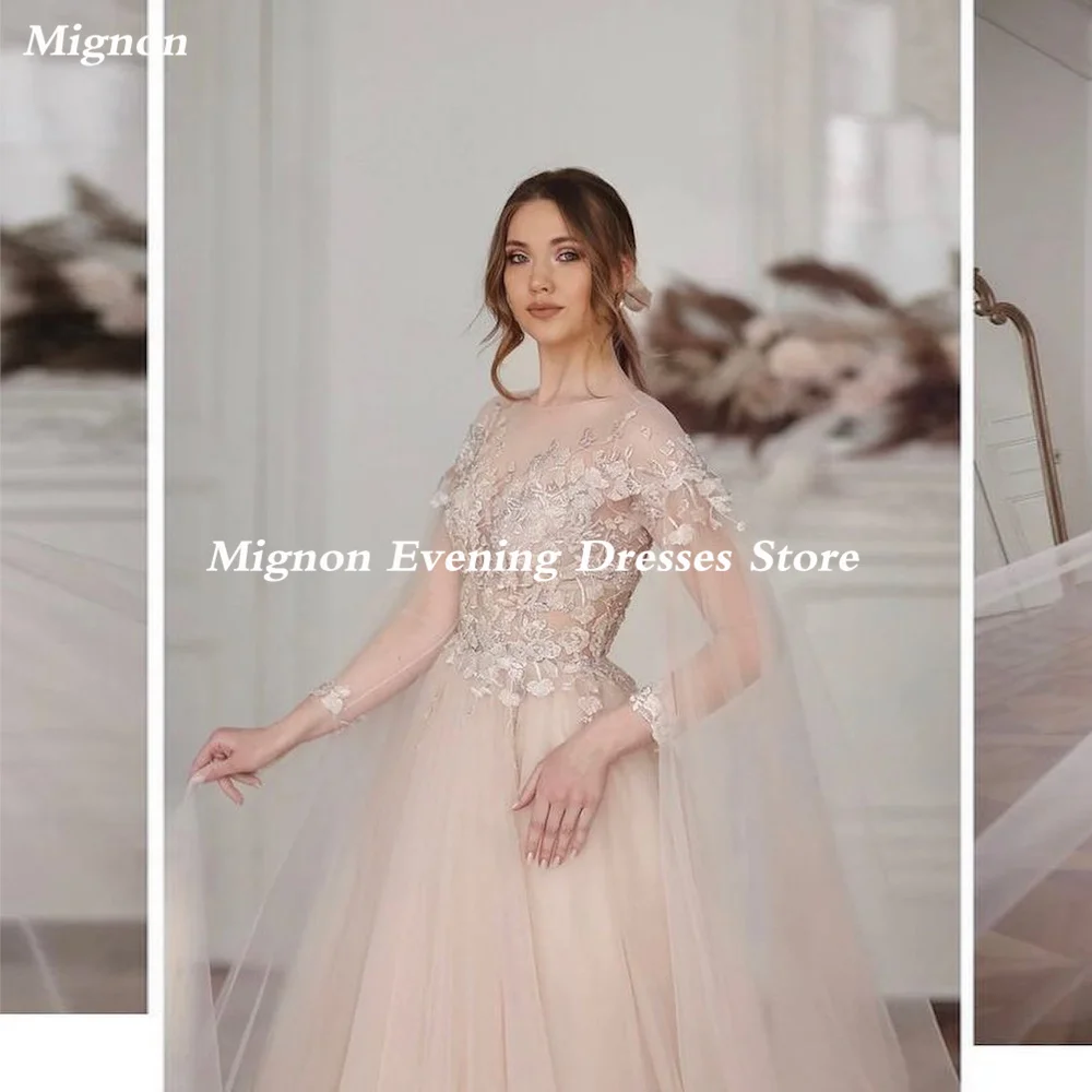 Mignon Tulle A-line Sweetheart Appliques Ruffle Prom Gown Floor-length Formal Elegant Evening Party Dress for Women 2023
Mignon Tulle A-line Sweetheart Appliques Ruffle Prom Gown Floor-length Formal Elegant Evening Party Dress for Women 2023