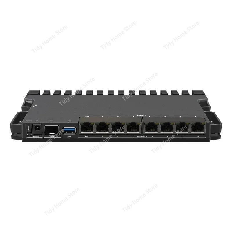 RB5009UPr+S+IN Enterprise-level 10-Gigabit 9-port Wired POE Power Supply Router
RB5009UPr+S+IN Enterprise-level 10-Gigabit 9-port Wired POE Power Supply Router