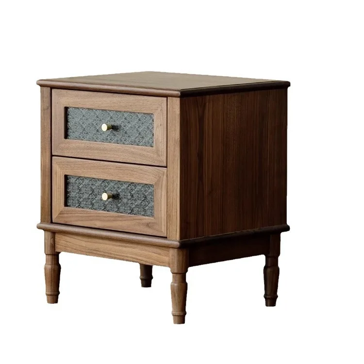 Solid wood bedside table small apartment bedroom narrow medieval furniture storage locker
Solid wood bedside table small apartment bedroom narrow medieval furniture storage locker