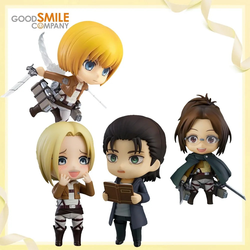 100%Original Genuine in Stock Good Smile Company Hange Zoe Nendoroid(1123)Armin Arlert(435)Eren Yeager(2000)Annie Leonhart
100%Original Genuine in Stock Good Smile Company Hange Zoe Nendoroid(1123)Armin Arlert(435)Eren Yeager(2000)Annie Leonhart