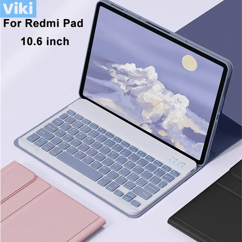 Чехол для планшета с клавиатурой Xiaomi Redmi Pad 2022, тройная складная подставка из искусственной кожи, магнитная откидная подставка для Xiaomi Redmi Pad, чехол
Чехол для планшета с клавиатурой Xiaomi Redmi Pad 2022, тройная складная подставка из искусственной кожи, магнитная откидная подставка для Xiaomi Redmi Pad, чехол