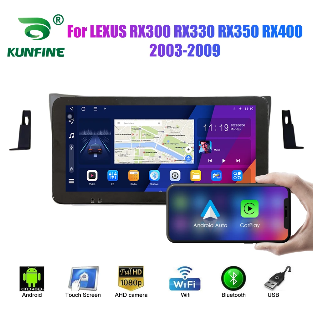 10.33 Inch Car Radio For LEXUS RX300 330 350 400 2Din Android Octa Core Car Stereo DVD GPS Navigation Player QLED Screen Carplay
10.33 Inch Car Radio For LEXUS RX300 330 350 400 2Din Android Octa Core Car Stereo DVD GPS Navigation Player QLED Screen Carplay