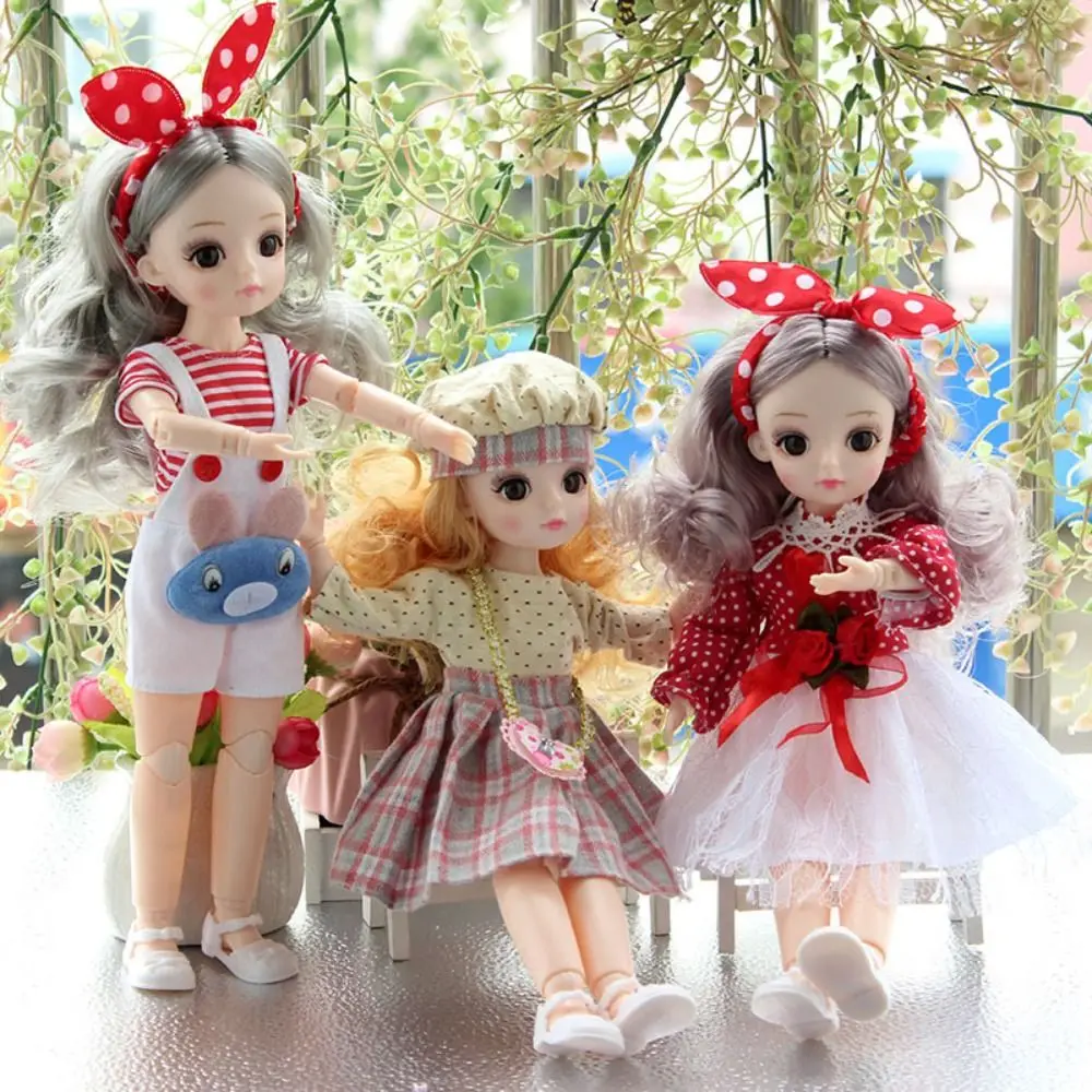 Mini Spherical Joint 30cm Anime Bjd Doll with Clothes Dress Up Hinged Doll 3D Eyes Colorful 30cm Articulated Toys Children Toys
Mini Spherical Joint 30cm Anime Bjd Doll with Clothes Dress Up Hinged Doll 3D Eyes Colorful 30cm Articulated Toys Children Toys