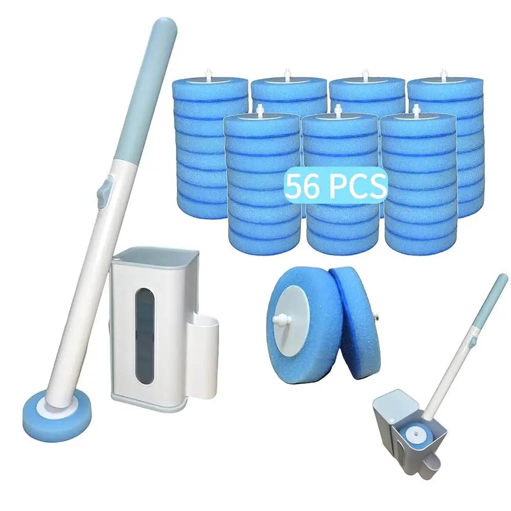 Free Shipping-Disposable Toilet Brush Cleaning System, Includes 56 Detergent Refills, Hygienic Replaceable Brush Heads, Wall-Mou
Free Shipping-Disposable Toilet Brush Cleaning System, Includes 56 Detergent Refills, Hygienic Replaceable Brush Heads, Wall-Mou