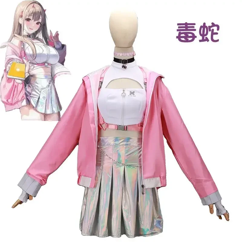 In Stock Nikke Viper Cosplay Costume Wig Anime Game Goddess of Victory Cosplay Halloween Party Outfits for Women Girls
In Stock Nikke Viper Cosplay Costume Wig Anime Game Goddess of Victory Cosplay Halloween Party Outfits for Women Girls