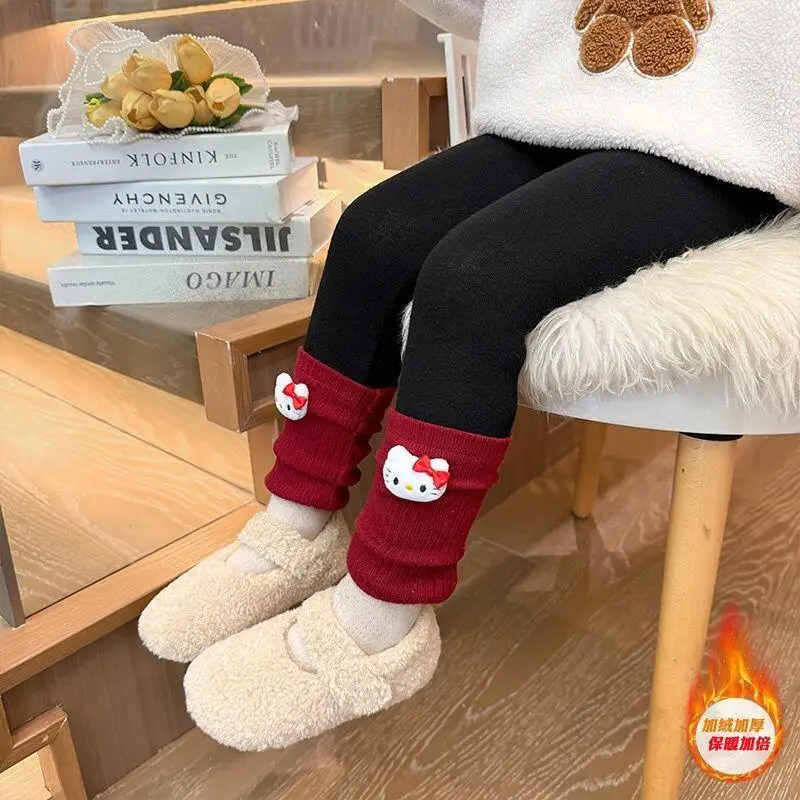 Толстые леггинсы Sanrio Hello Kitty на флисовой подкладке для девочек, модные новые стильные леггинсы для девочек на весну и осень, милые и теплые, 2026
Толстые леггинсы Sanrio Hello Kitty на флисовой подкладке для девочек, модные новые стильные леггинсы для девочек на весну и осень, милые и теплые, 2026