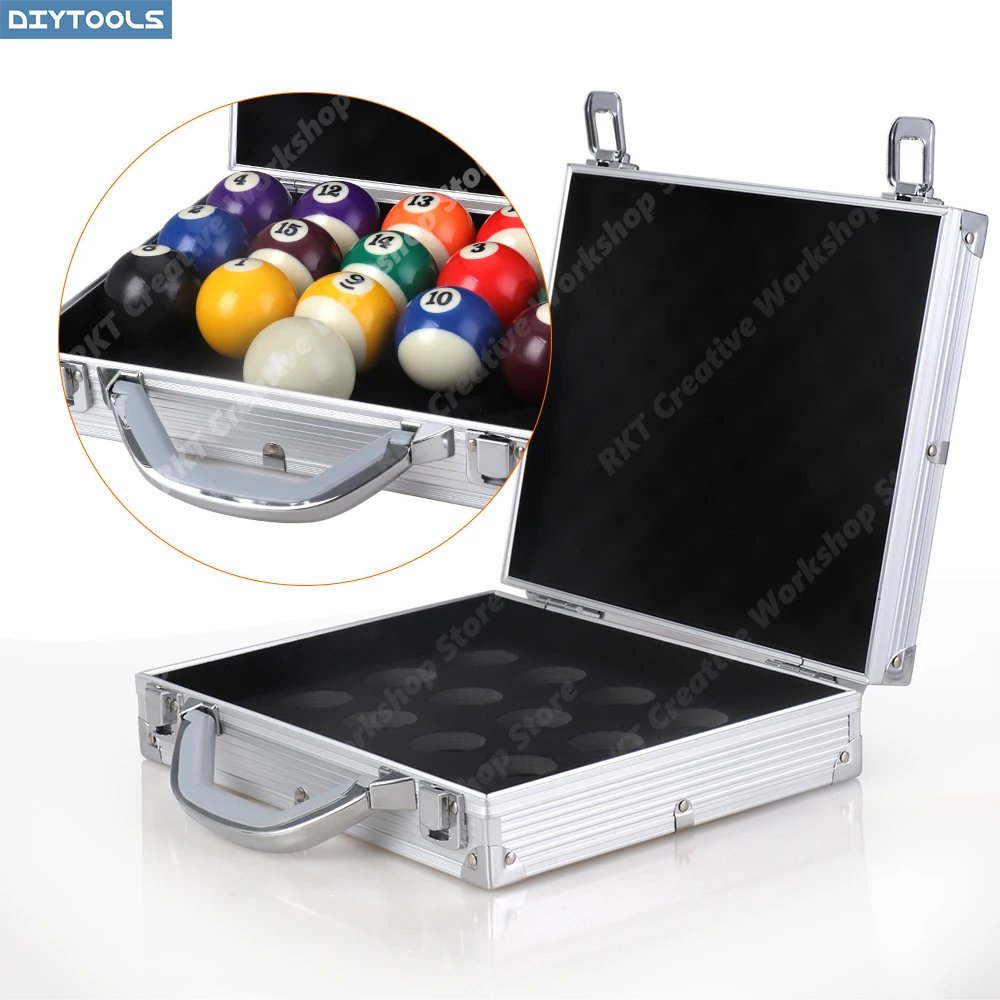 Hard Billiard Case Balls Pool Storage Sponge Protector 16/22 Grids Bag Foam-Cushioned Professional Carry Handle Snooker Portable
Hard Billiard Case Balls Pool Storage Sponge Protector 16/22 Grids Bag Foam-Cushioned Professional Carry Handle Snooker Portable