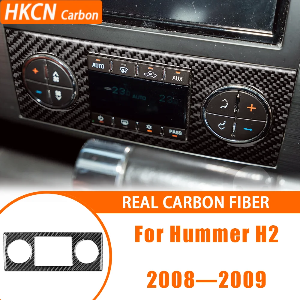Carbon Fiber Central Console AC Air Conditioner Adjustment Pad For Hummer H2 2008—2009 Interior Cover Trim Sticker Modification
Carbon Fiber Central Console AC Air Conditioner Adjustment Pad For Hummer H2 2008—2009 Interior Cover Trim Sticker Modification