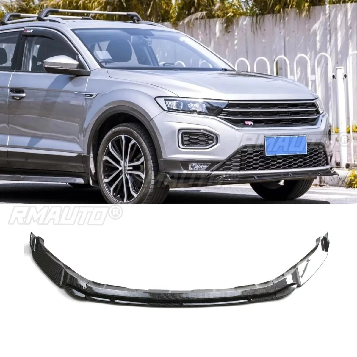 Передний бампер автомобиля, диффузор, спойлер, глянцевая черная модификация, деталь для Volkswagen T-ROC 18-20, защита бампера, автомобильные аксессуары
Передний бампер автомобиля, диффузор, спойлер, глянцевая черная модификация, деталь для Volkswagen T-ROC 18-20, защита бампера, автомобильные аксессуары