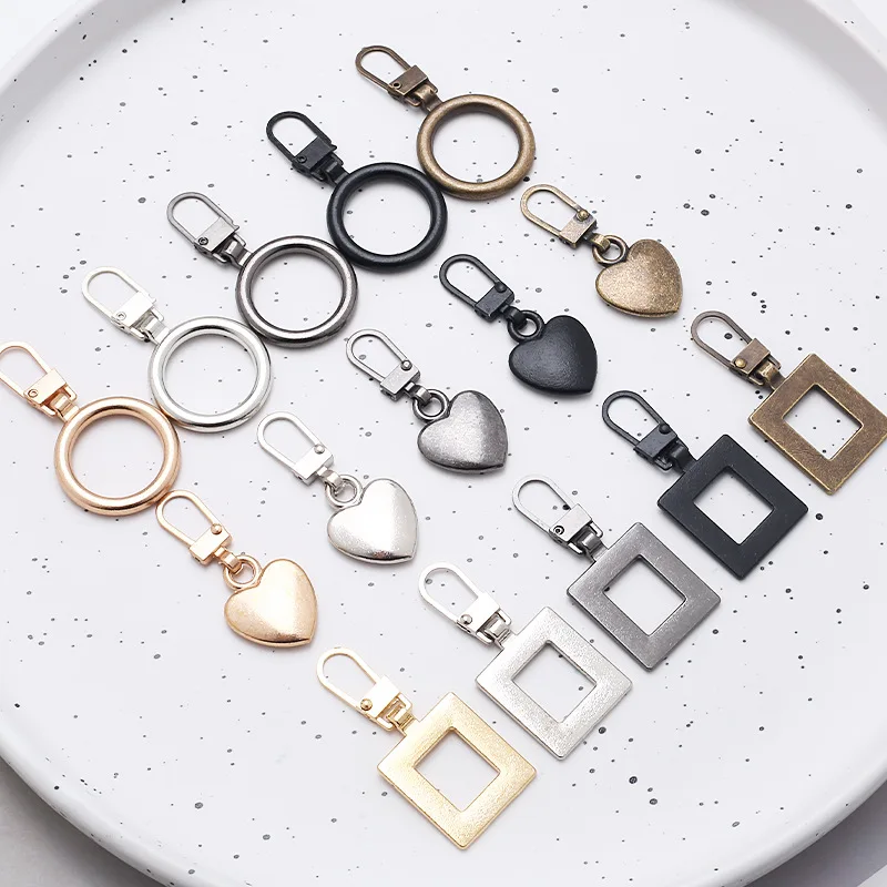 5PCS Metal pull lock head, bag zipper head, clothing zipper repair, replacement pull head, detachable pull piece
5PCS Metal pull lock head, bag zipper head, clothing zipper repair, replacement pull head, detachable pull piece