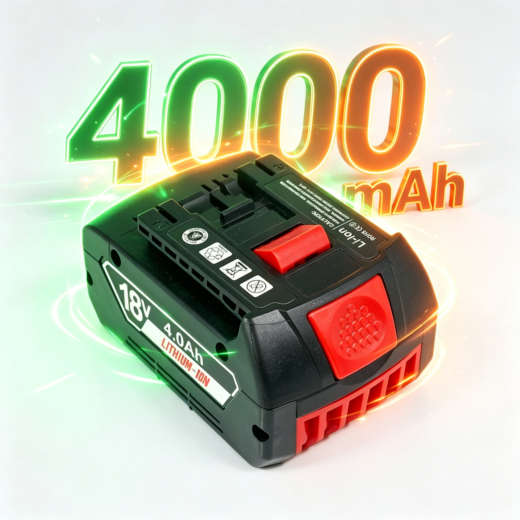 For Bosch 18V battery, 18V and 4000mAh backup batteries, Draadloze professional system, BAT609 GBA18V80 tool
For Bosch 18V battery, 18V and 4000mAh backup batteries, Draadloze professional system, BAT609 GBA18V80 tool