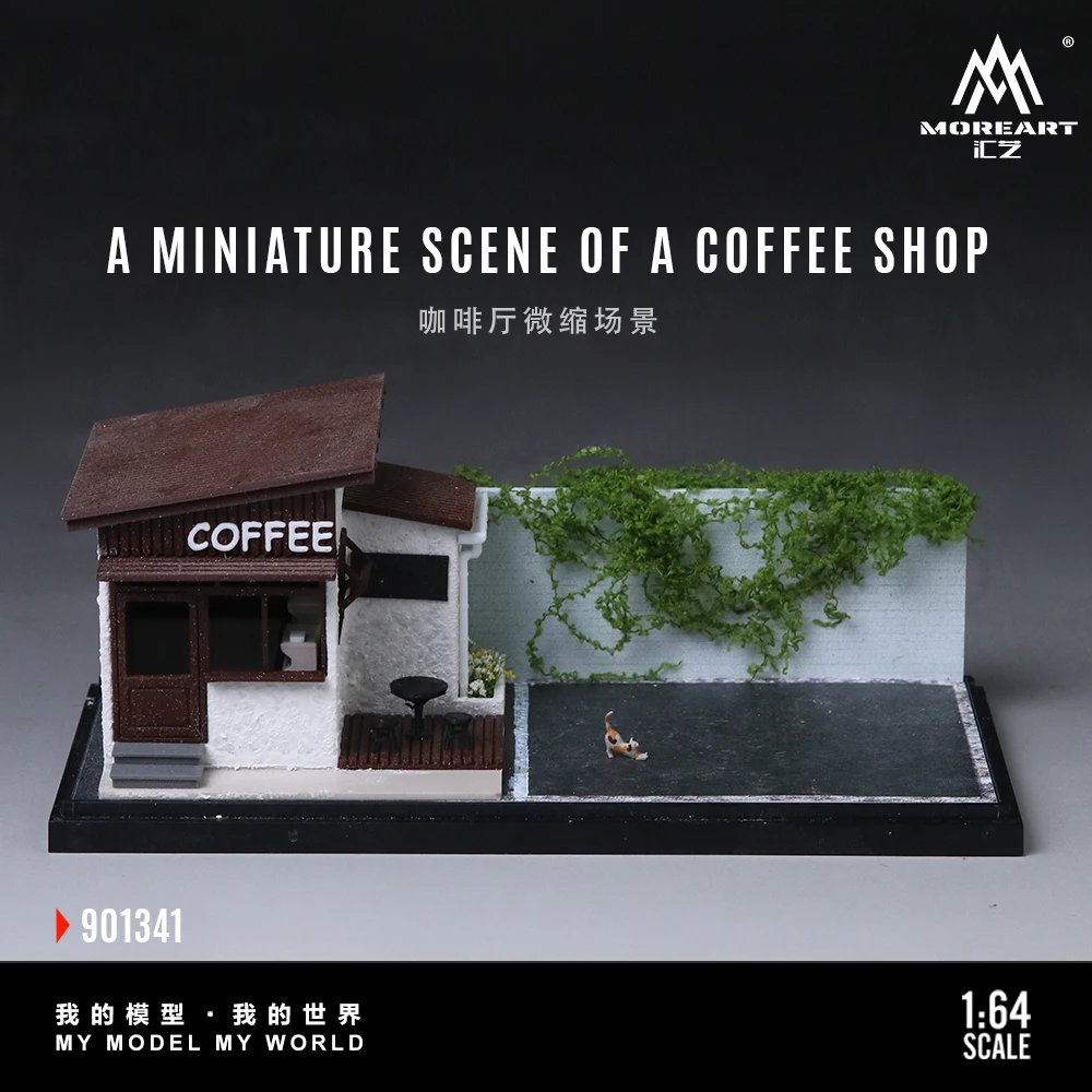 *Pre-order*MoreArt 1:64 Mini Coffee Store Scene Model Diorama Micro View for Model Car Display & Gift
*Pre-order*MoreArt 1:64 Mini Coffee Store Scene Model Diorama Micro View for Model Car Display & Gift