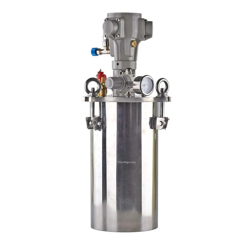 Stirring Pneumatic Pressure Bucket Stainless Steel Bucket Dispensing Machine Pressure Storage Bucket 5L10LSupports Customization
Stirring Pneumatic Pressure Bucket Stainless Steel Bucket Dispensing Machine Pressure Storage Bucket 5L10LSupports Customization