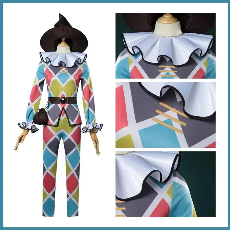 Game Identity V Mike Morton Cosplay Costume Survivor Acrobatic Grid Uniform Hat Wig Male, Suitable for Halloween and Christmas P
Game Identity V Mike Morton Cosplay Costume Survivor Acrobatic Grid Uniform Hat Wig Male, Suitable for Halloween and Christmas P